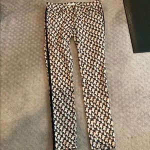 EUC PRINT SKINNY JEANS